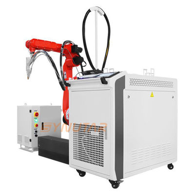 Шестиосовая высокоточная промышленная роботная сварка лазером с помощью CNC
