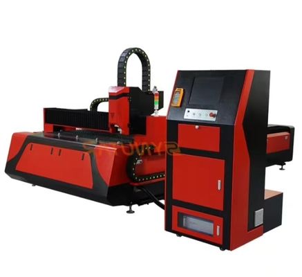 Водоохлаждаемая 1500W-6000W сервомоторная машина для резки волоконного лазера с высокоточной передачей решетки редукторов